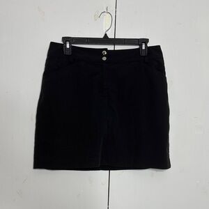 Kate Lord black stretch athletic skort size 8